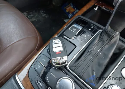 2014 Audi A6 3.0T Premium Plus из США, поврежденный, VIN WAUFGAFC9EN032644